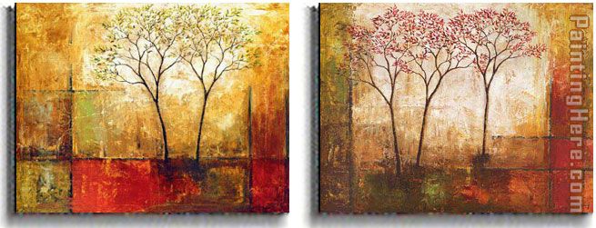 Klung Morning Luster painting - landscape Klung Morning Luster art painting